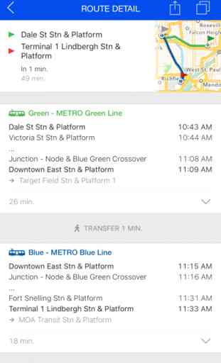 ezRide Minneapolis MetroTransit - Transit Directions for Bus, Train and Light Rail including Offline Planner 4