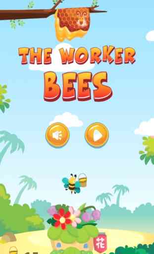 The Worker Bees Pong Pong! Keep Fighting : Free Games for Kids 1