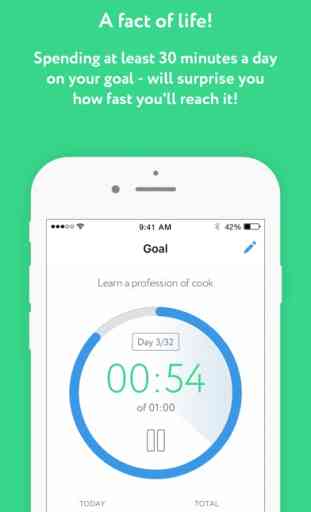 30 Minutes – Goal planner 1