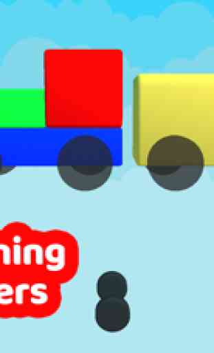 3D Baby Blocks Train games IXL 1