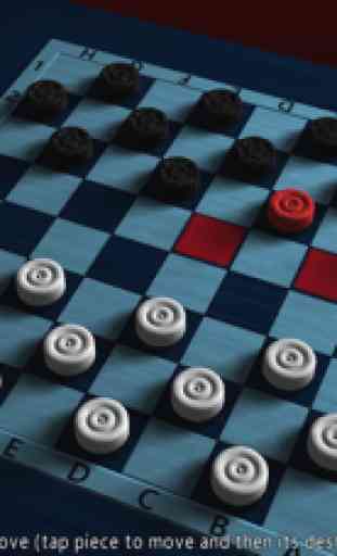 3D Checkers Game 3