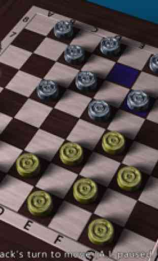 3D Checkers Game 4