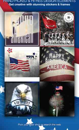 4th of July Pics – Patriotic pic stickers America 1