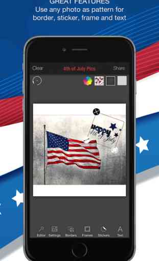 4th of July Pics – Patriotic pic stickers America 3