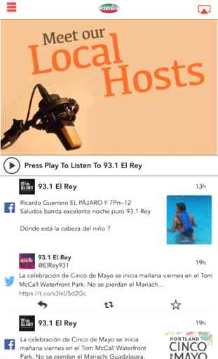 93.1 El Rey Radio App 1