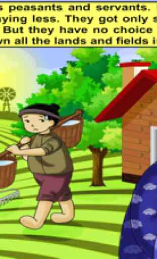 A greedy rich man (story and games for kids) 1