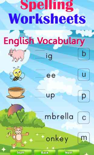 A Reading Spelling Words Books 2