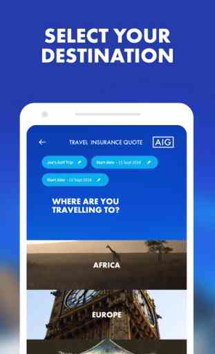 AIG Travel Insurance 3