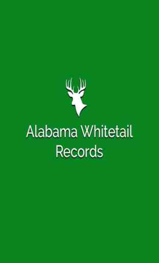 Alabama Whitetail Records 1