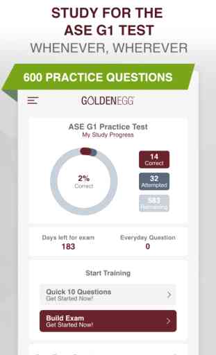 ASE G1 Practice Test Prep 1