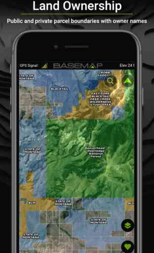 BaseMap: 3D Hunting GPS Maps 1