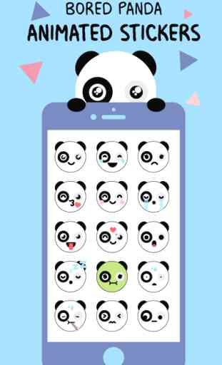 Bored Panda Animated Stickers 1