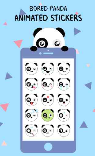 Bored Panda Animated Stickers 4