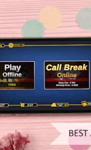 Call break - top card game online 4