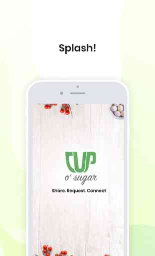 Cup O' Sugar: Share & Request 1