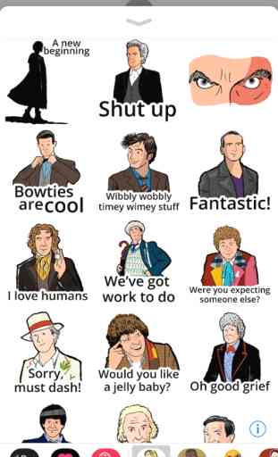 Doctor Who Stickers 2