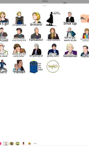 Doctor Who Stickers 4