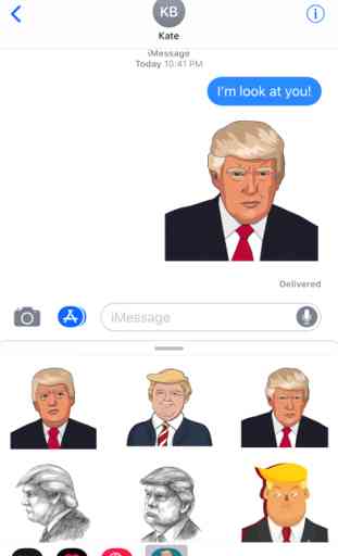Donald Trump Emotions Stickers 1