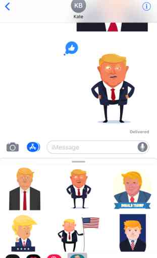 Donald Trump Emotions Stickers 2