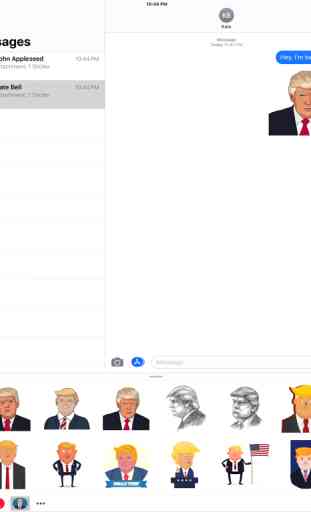 Donald Trump Emotions Stickers 4