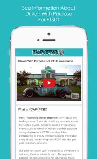 Driven With Purpose: PTSD Awareness - DWP4PTSD 1