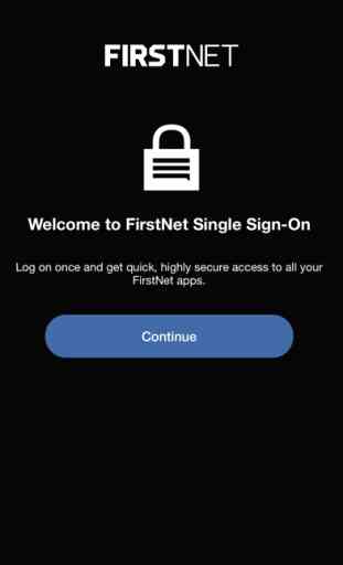 FirstNet Single Sign-On 1