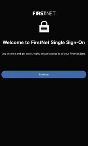 FirstNet Single Sign-On 4