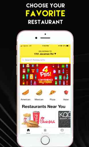 Food4You - Delivery App 3