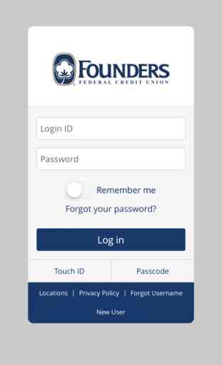 Founders FCU – Mobile Banking 1