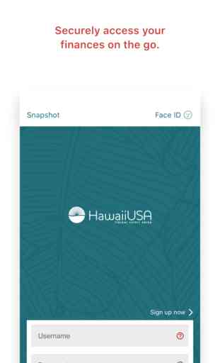 HawaiiUSA FCU Mobile Banking 2