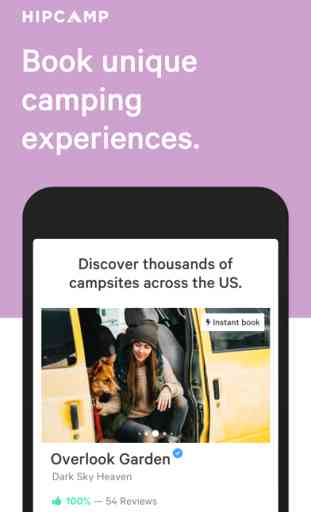 Hipcamp: Camping & Glamping 1