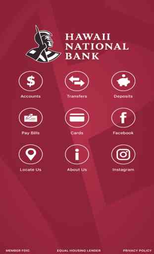HNB Mobile Banking for iPhone 1