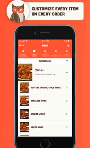 Hooters - Ordering and Rewards 1