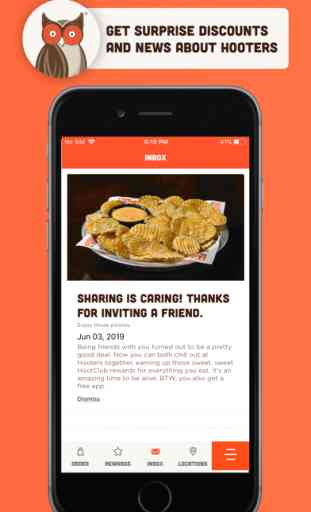 Hooters - Ordering and Rewards 3