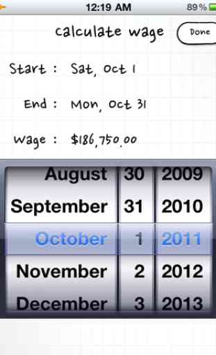 Hourly wage calculator 2