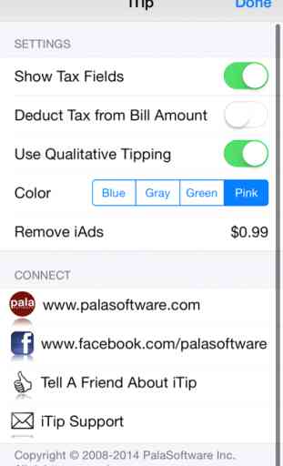 iTip Calc by PalaSoftware 4