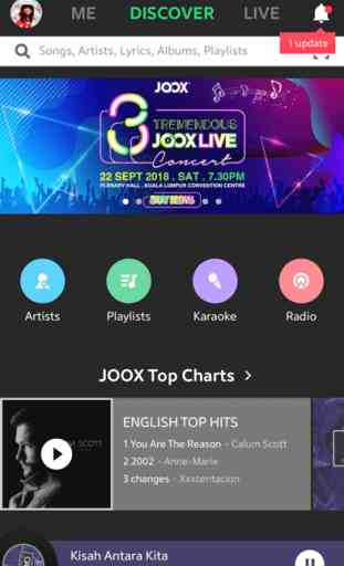 JOOX Music 1