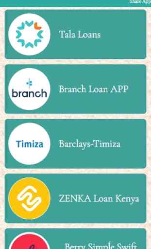 Mkopo Extra- Kenya Mobile Loans Finder 3