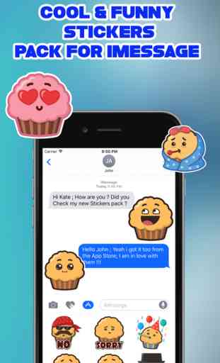 Muffin Man Emoji Stickers 2