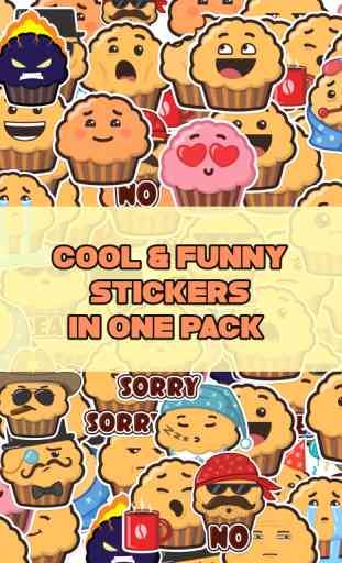 Muffin Man Emoji Stickers 4