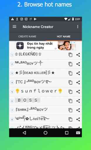 Name Creator For Free Fire 3