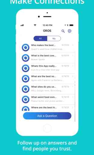 Oros - Personalized Search App 4