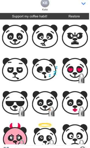 Pandamonium Stickers 1