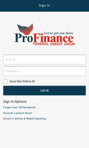 ProFinance FCU Mobile Banking 2