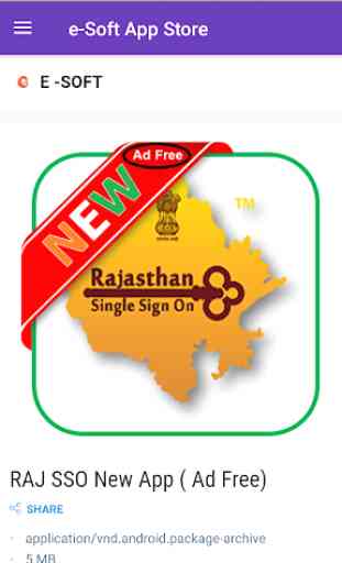 Rajasthan SSO Apps (store) 2