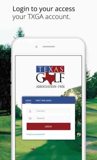 Texas Golf Association App 1