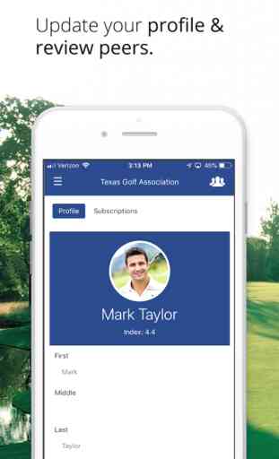 Texas Golf Association App 4