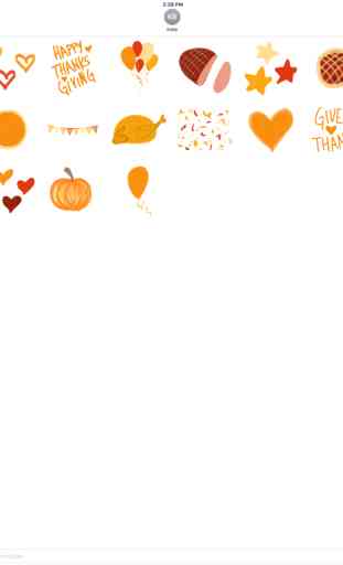 Thanksgiving sticker pack - stickers for iMessage 4