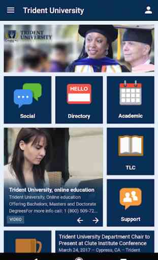 Trident University Mobile App 1