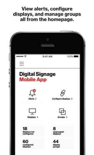 Verizon Digital Signage 1